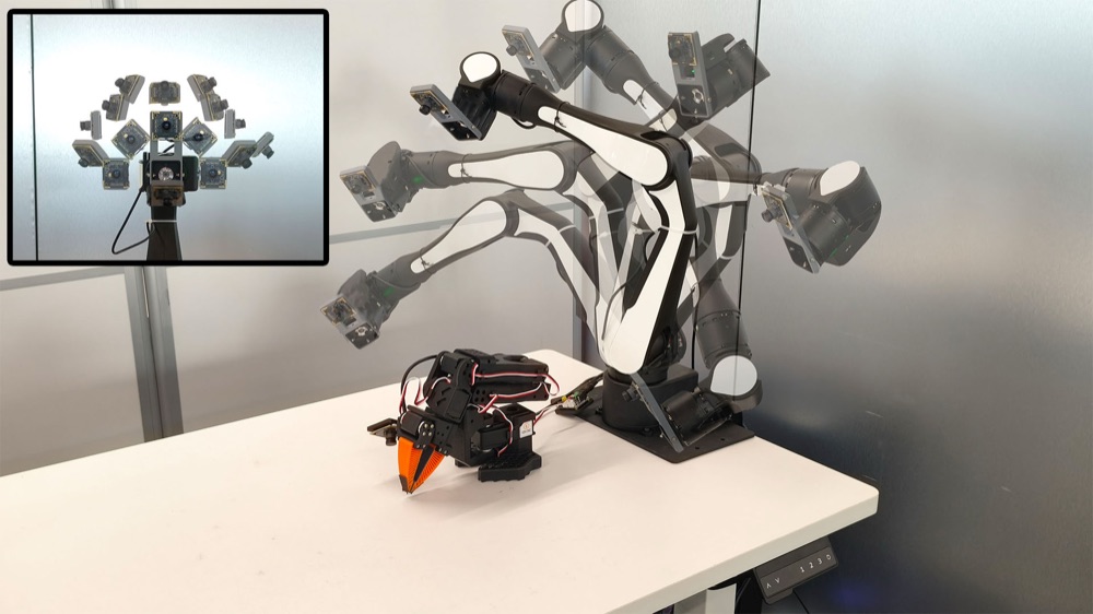 Bounded region of the moving environmental camera